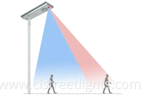 High Quality Automatic All in Two Solar LED Street Light Road Light
